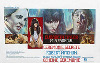 Secret Ceremony Movie Poster Print featuring intriguing design.