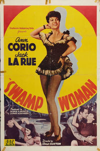 Swamp Woman Movie Poster Print showcasing cinematic artwork
