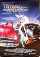 Back to the Future movie poster print featuring iconic imagery.