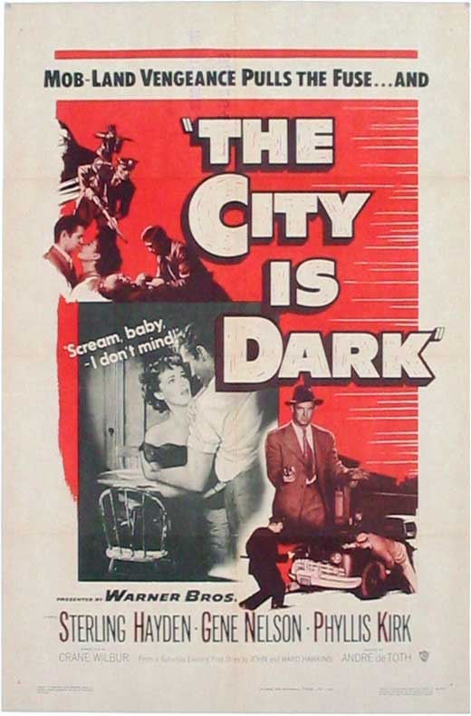 Crime Wave Movie Poster Print showcasing cinematic drama