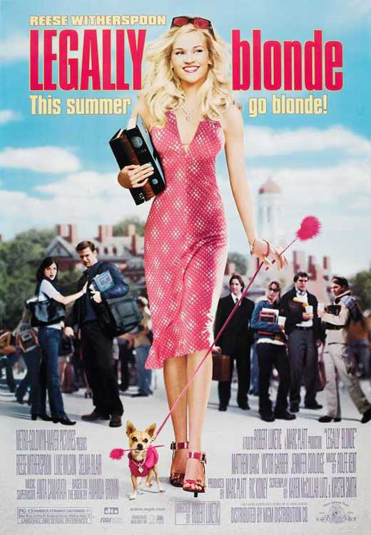 Legally Blonde Movie Poster Print (11x17)