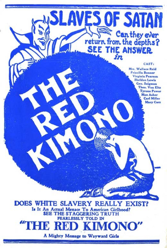 The Red Kimona Movie Poster Print featuring classic film art.
