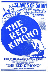 The Red Kimona Movie Poster Print featuring classic film art.