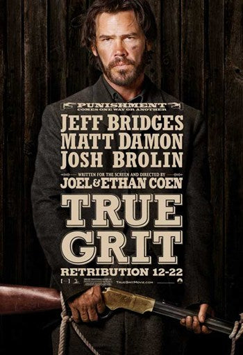 True Grit Movie Poster Print capturing the essence of the Wild West.