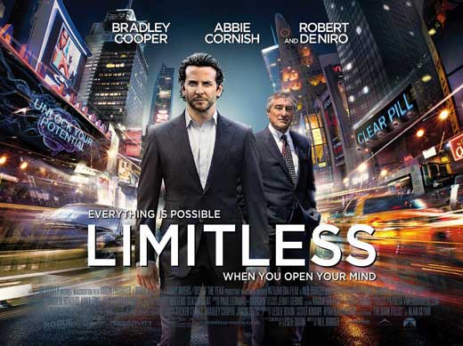 Limitless Movie Poster Print showcasing cinematic art