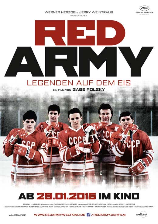 Red Army Movie Poster Print featuring striking cinematic imagery.