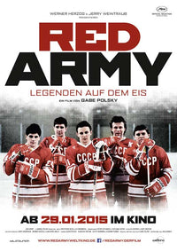 Red Army Movie Poster Print featuring striking cinematic imagery.