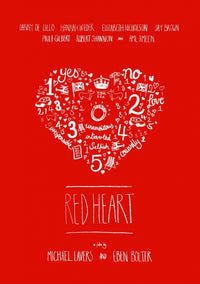 Red Heart Movie Poster Print capturing the essence of love.