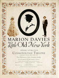 Lights of Old Broadway Movie Poster Print showcasing vibrant Broadway lights.