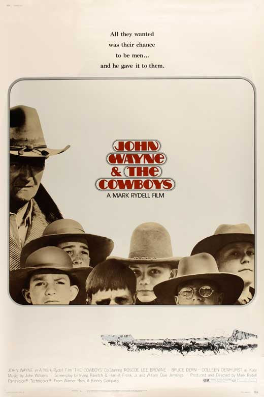The Cowboys Movie Poster Print (11x17) | Posterazzi