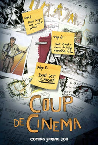 Coup de Cinema Movie Poster Print showcasing vibrant colors and cinematic theme.