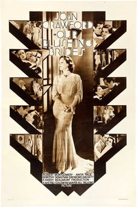Blushing Brides Movie Poster Print showcasing classic romance.
