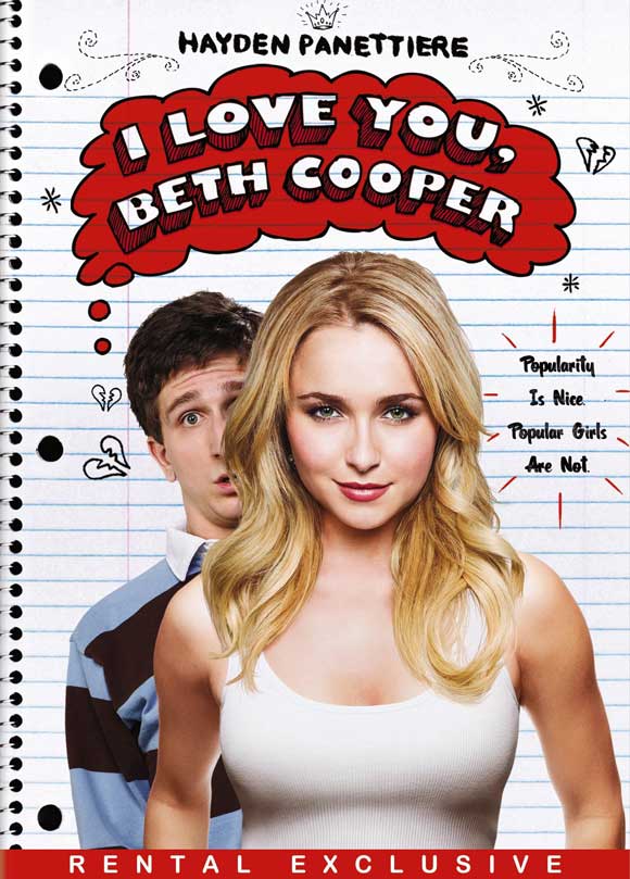 I Love You Beth Cooper Movie Poster Print showcasing vibrant colors and details.