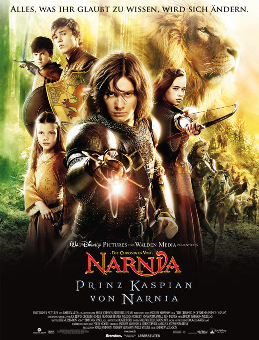 The Chronicles of Narnia Prince Caspian Movie Poster Print
