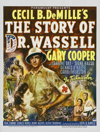 Story of Dr. Wassell Movie Poster Print showcasing classic cinema artwork.