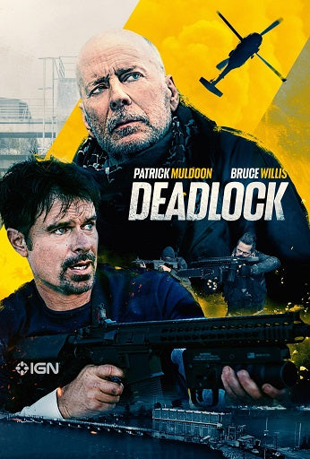 Deadlock Movie Poster Print featuring dynamic visuals.