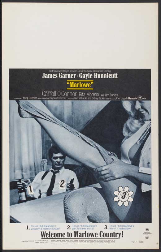 Marlowe Movie Poster Print showcasing classic film art.