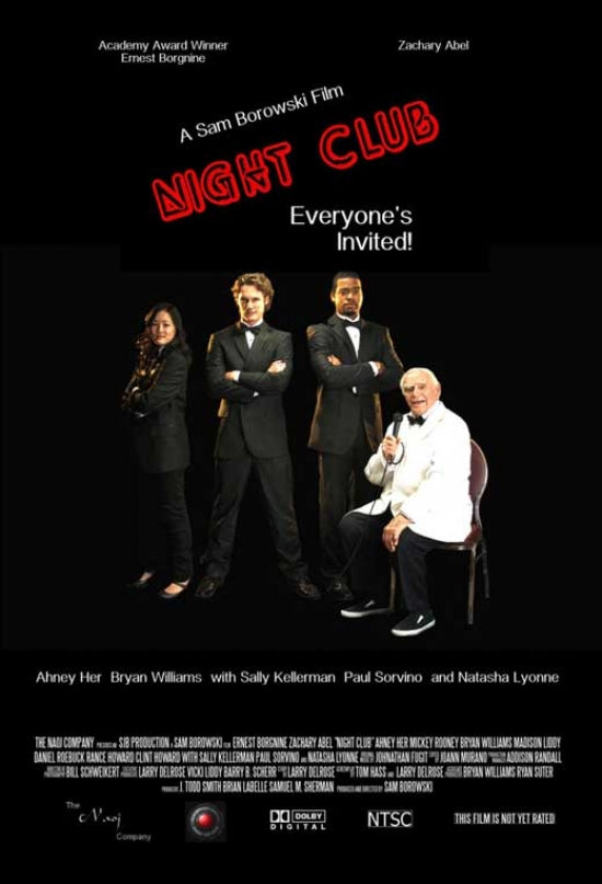 Night Club Movie Poster Print showcasing nightlife excitement.