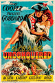 Unconquered movie poster print showcasing resilience and determination.