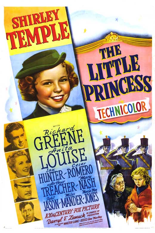 The Little Princess Movie Poster Print, vibrant colors and enchanting design.
