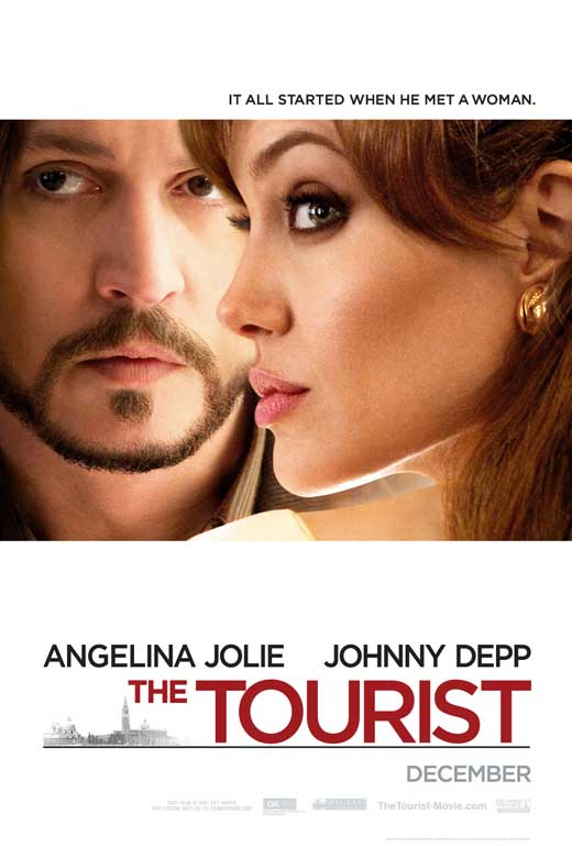The Tourist Movie Poster Print featuring captivating cinema artwork.