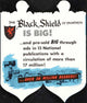 The Black Shield of Falworth Movie Poster Print showcasing medieval adventure.
