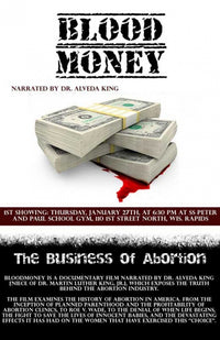Bloodmoney Movie Poster print showcasing cinematic details