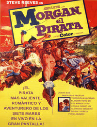 Morgan, the Pirate Movie Poster Print showcasing high-seas adventure.