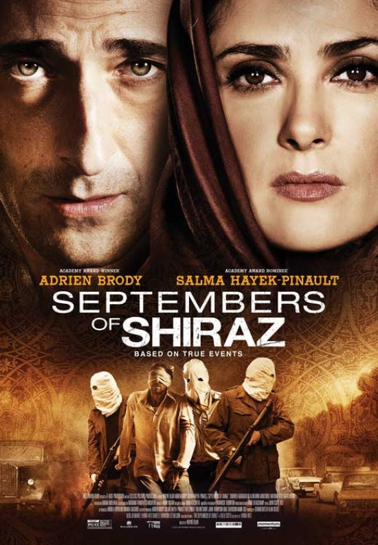 Septembers of Shiraz Movie Poster Print featuring themes of resilience and hope.