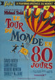 Around the World in 80 Days Movie Poster Print showcasing adventure and exploration.