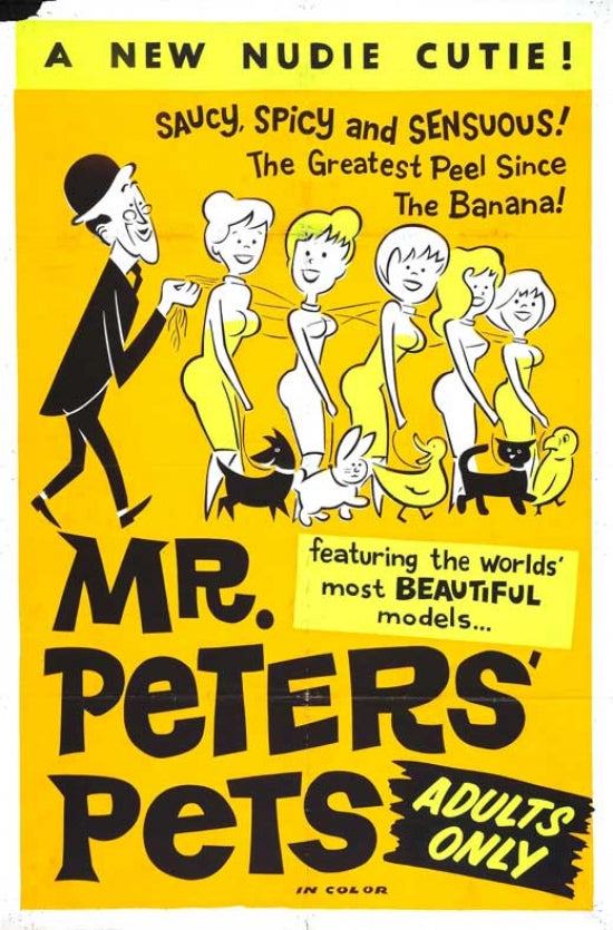 Mr. Peter's Pets Movie Poster Print featuring whimsical characters.