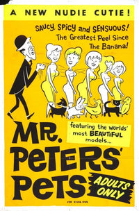Mr. Peter's Pets Movie Poster Print featuring whimsical characters.