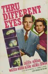 Thru Different Eyes Movie Poster Print showcasing vibrant colors and unique imagery.