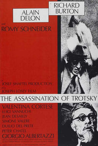 Assassination of Trotsky Movie Poster Print showcasing dramatic artwork.