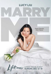 Marry Me Movie Poster art print showcasing romantic comedy theme.