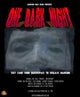 One Dark Night Movie Poster Print showcasing horror film imagery.