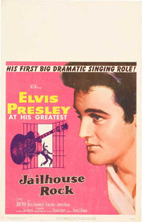 Jailhouse Rock Movie Poster Print featuring Elvis Presley
