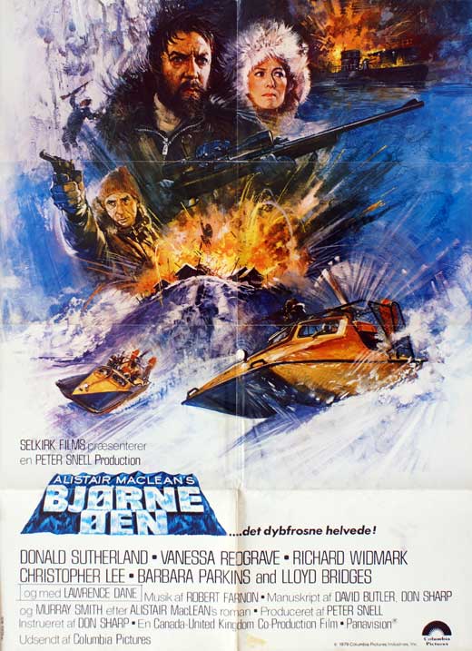 Bear Island Movie Poster Print - A captivating film artwork