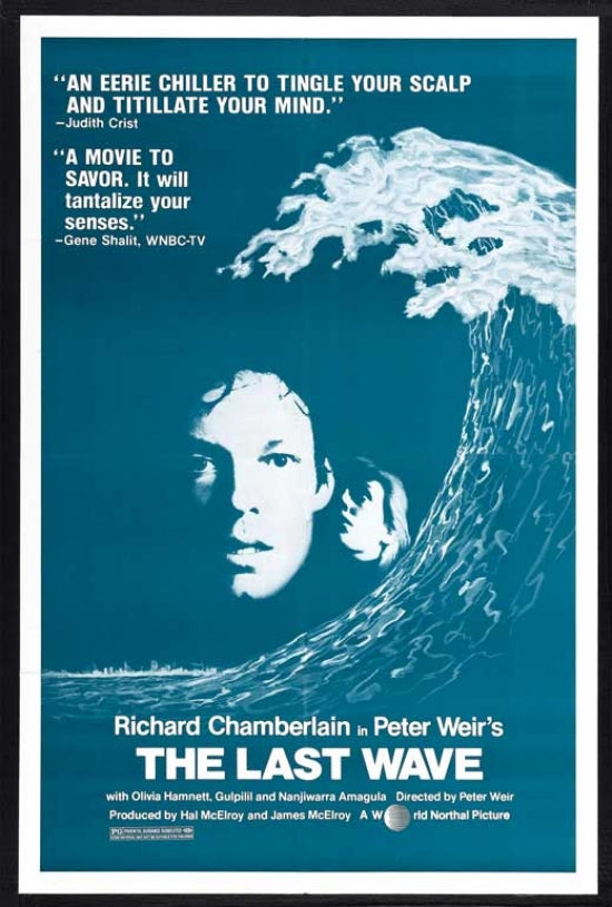 The Last Wave Movie Poster Print featuring striking visuals