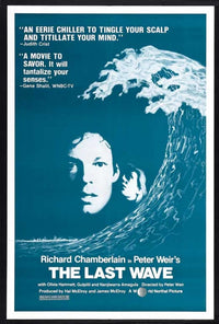 The Last Wave Movie Poster Print featuring striking visuals