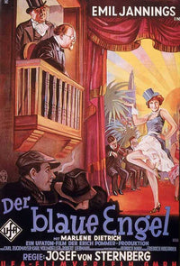 The Blue Angel Movie Poster Print showcasing iconic film imagery.