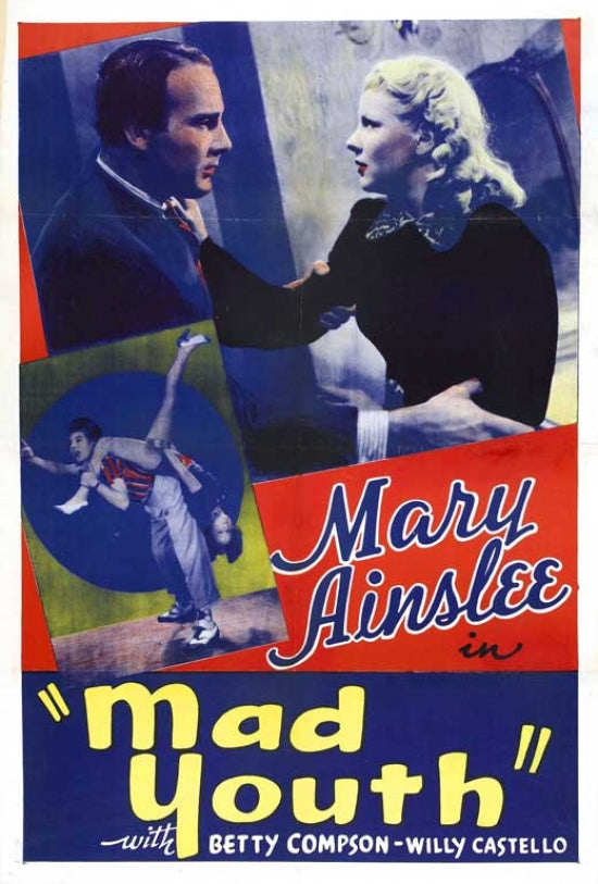 Mad Youth Movie Poster Print showcasing vibrant colors and youth energy.