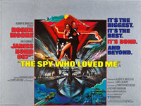 The Spy Who Loved Me Movie Poster Print showcasing iconic James Bond imagery.