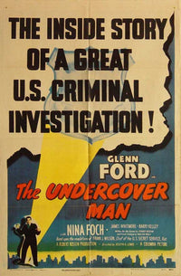 The Undercover Man Movie Poster Print showcasing classic cinema.