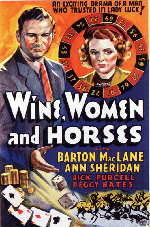 Wine, Women and Horses Movie Poster Print (11x17) - Item # MOVCB97880