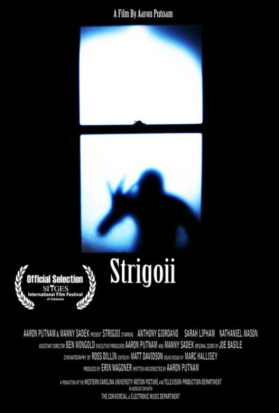 Strigoii Movie Poster featuring captivating horror artwork.