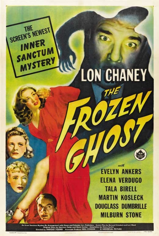 The Frozen Ghost Movie Poster Print showcasing cinematic imagery