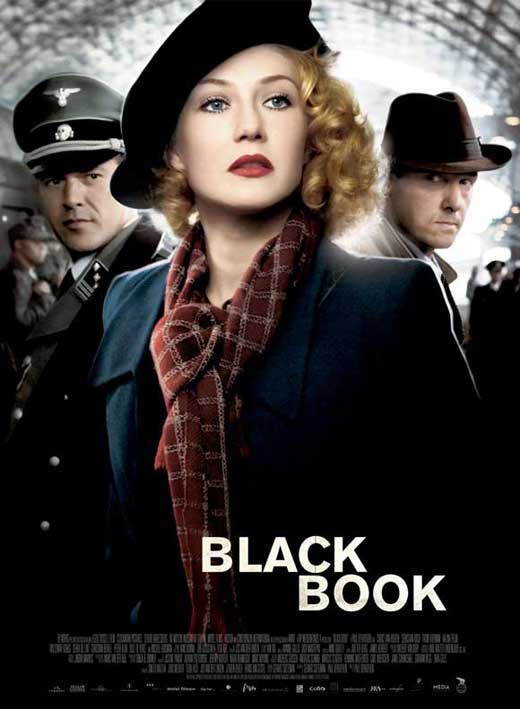 Black Book Movie Poster Print showcasing dramatic film artwork.
