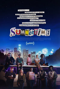 Summertime Movie Poster Print showcasing vibrant summer themes.