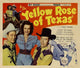 The Yellow Rose of Texas Movie Poster Print, vibrant and charming decor.